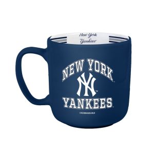 New York Yankees Logo Brand MLB 15oz Stripe Mug