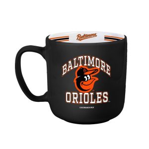 Baltimore Orioles Logo Brand MLB 15oz Stripe Mug