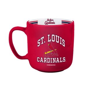 St Louis Cardinals Logo Brand MLB 15oz Stripe Mug