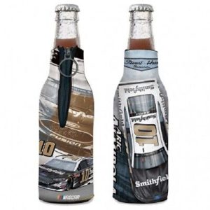 Aric Almirola 2018 Wincraft #10 Smithfield 12oz Bottle Cooler