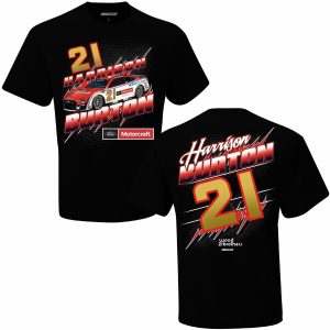 Harrison Burton 2022 Checkered Flag Sports #21 Motorcraft Groove Tee