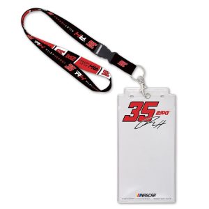 Riley Herbst 2025 Wincraft #35 23XI Racing Lanyard W/Credential Holder