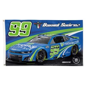 Daniel Suarez 2025 Wincraft #99 Freeway Insurance 3x5 Deluxe Flag