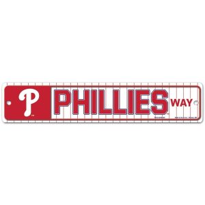 Philadelphia Phillies Wincraft MLB Phillies Way Street Sign 3.75x19