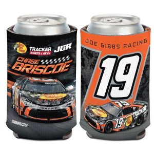 Chase Briscoe 2025 Wincraft #19 Bass Pro Shops 12oz Can Coolie (1)
