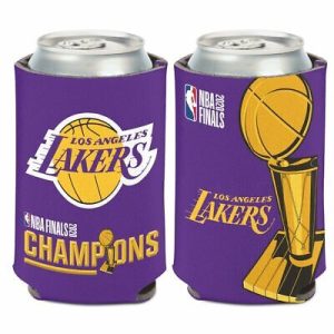 Los Angeles Lakers Wincraft NBA 2020 World Champions 12oz Can Coolie