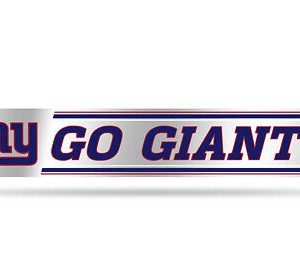 New York Giants NFL 3 x 17 Go Giants Slogan Decal