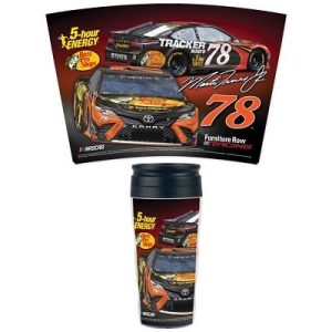 Martin Truex Jr 2018 Wincraft #78 Bass Pro Shops/5 Hour Energy 16oz Travel Mug