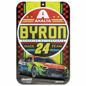 William Byron 2022 Wincraft #24 Axalta/HMS 11x17 Sign