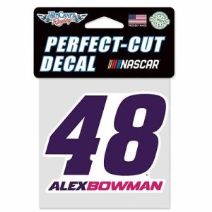 Alex Bowman 2022 Wincraft #48 Perfect Cut Decal 4x4