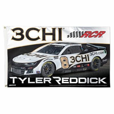 Tyler Reddick 2022 Wincraft #8 3CHI.com 3x5 Deluxe Flag