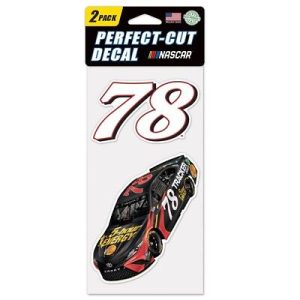 Martin Truex Jr 2018 Wincraft #78 5 Hour Energy 4x8 2pc Decal Set