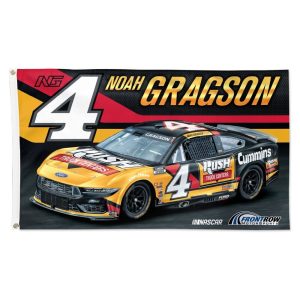 Noah Gragson 2025 Wincraft #4 Rush Truck Centers 3x5 Deluxe Flag