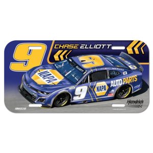 Chase Elliott 2025 Wincraft #9 NAPA Auto Parts Poly License Plate