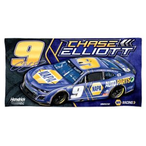 Chase Elliott 2025 Spectra #9 NAPA Auto Parts 28" x 58" Beach Towel