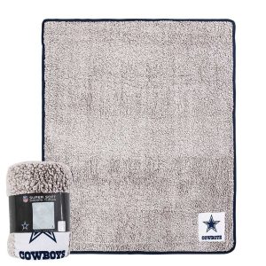 Dallas Cowboys Northwest 50"x60" Two Tone Sherpa Throw Blanket