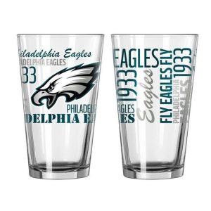 Philadelphia Eagles Boelter NFL Spirit 16oz Pint Glass(1)