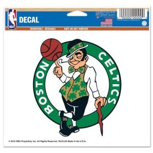 Boston Celtics Wincraft NBA Logo 4.5" x 5.75" Multi Use Decal