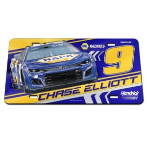Chase Elliott 2025 Wincraft #9 NAPA Auto Parts Acrylic License Plate
