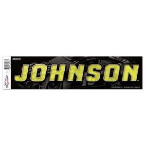 Jimmie Johnson 2019 Wincraft #48 Ally 3"x12" Bumper Strip