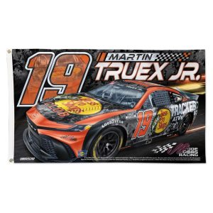 Martin Truex Jr 2024 Wincraft #19 Bass Pro Shops 3x5 Deluxe Flag
