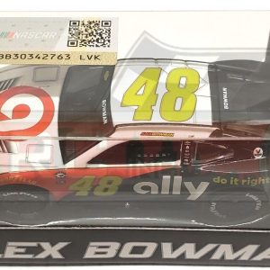 Alex Bowman 2023 Lionel #48 Ally Darlington Throwback Chevy Camaro 1/64 diecast car in display packaging