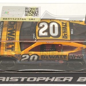 Christopher Bell 2023 Lionel #20 DeWalt Bristol Dirt Raced Win Foil Number 1/64