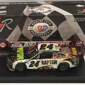 William Byron 2023 Lionel Racing #24 Raptor Las Vegas Raced Win Chevy 1/24