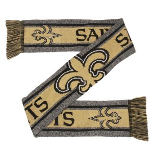 New Orleans Saints 2019 Big Logo Gray Scarf