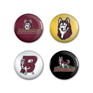Bloomsburg Huskies Wincraft NCAA Button Pins 4 Pack 1-1/4" Round