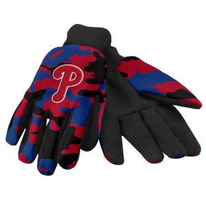 Philadelphia Phillies MLB Camoflauge Utility Gloves