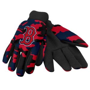 Boston Red Sox MLB Camoflauge Utility Gloves