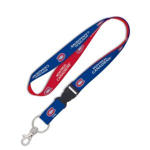 Montreal Canadiens Wincraft NHL 1" Lanyard With Breakaway