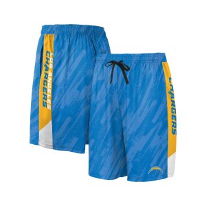 Los Angeles Chargers NFL Static Mesh Polyester Shorts