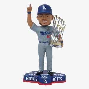 Los Angeles Dodgers #50 Mookie Betts World Series Champions 8" Bobblehead