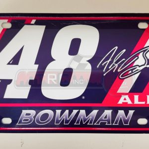 Alex Bowman Rico #48 Hendrick Motorsports Metal License Plate