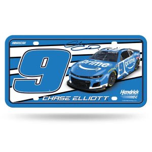 Chase Elliott Rico #9 Prime/Hendrick Motorsports Metal License Plate