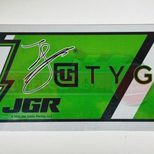 Ty Gibbs Rico Inc #54 Joe Gibbs Racing Officially licensed 4"x15" Metal Street Sign.