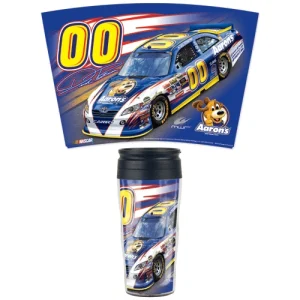 David Reutimann Wincraft 2011 #00 Aarons 16oz Travel Mug