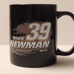 Ryan Newman Hunter Manufacturing #39 Black 11oz Coffee Mug