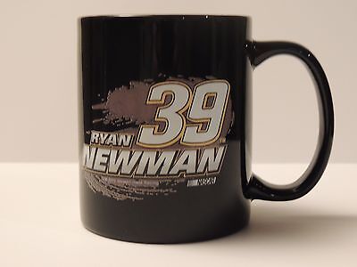 Ryan Newman Hunter Manufacturing #39 Black 11oz Coffee Mug