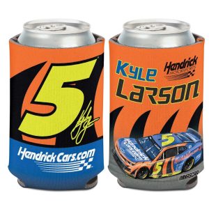 Kyle Larson 2025 Wincraft #5 Hendrickcars.com Darlington 12oz Can Coolie