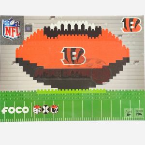 Cincinnati Bengals NFL BRXLZ Football 3-D Construction Block Set
