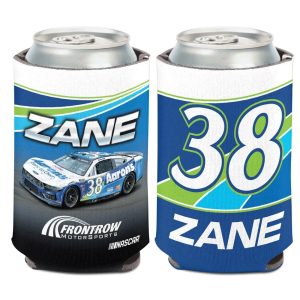 Zane Smith 2025 Wincraft #38 Aaron's 12oz Can Coolie (1)