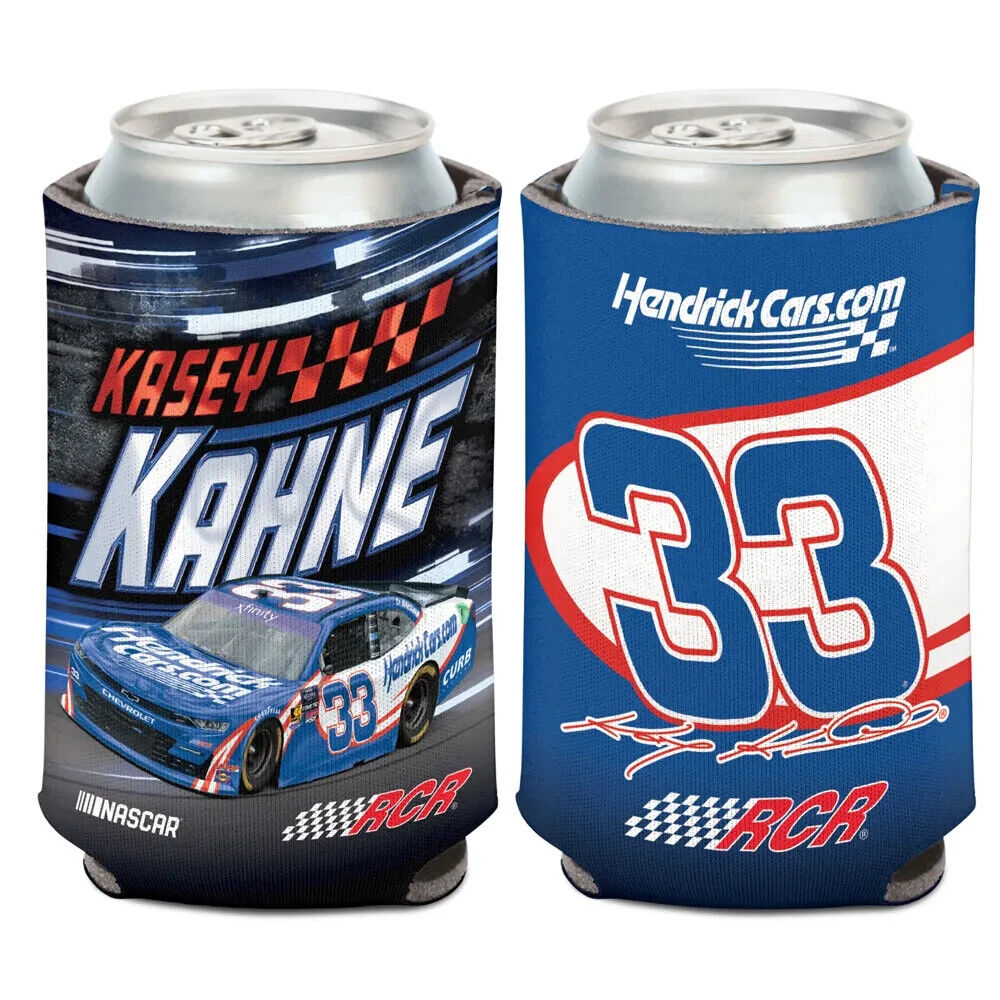 Kasey Kahne 2025 Wincraft #33 Hendrickcars.com 12oz Can Coolie (1)