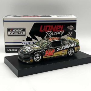 Ryan Blaney 2024 Lionel Racing #12 Advance Auto Iowa Raced Win Ford Mustang 1/24