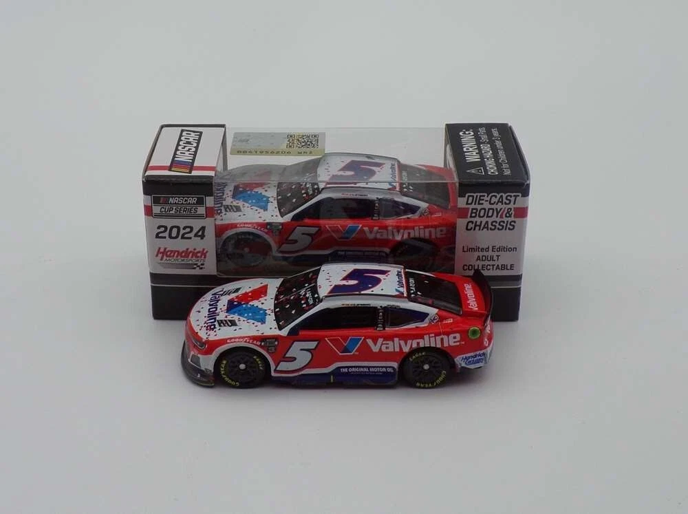 Kyle Larson 2024 Lionel #5 Valvoline Sonoma Raced Win DIECAST CHASSIS Chevy 1/64