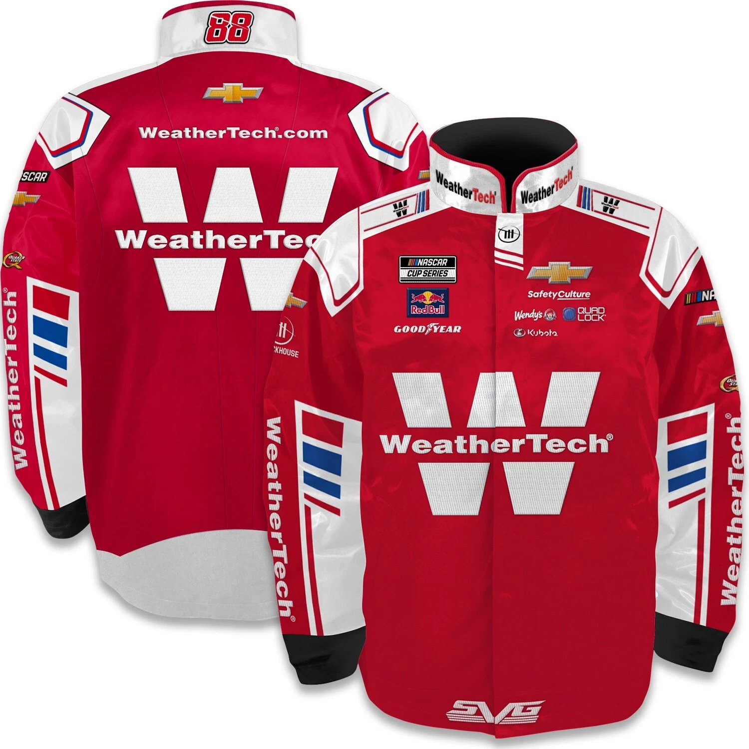 Shane Van Gisbergen #88 WeatherTech NASCAR Jacket – Official 2025 Gear