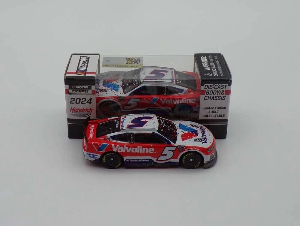 Kyle Larson 2024 Lionel #5 Valvoline Sonoma Raced Win DIECAST CHASSIS Chevy 1/64 - Image 3