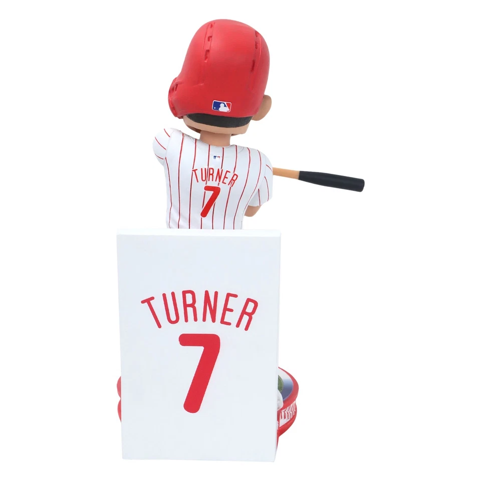 Philadelphia Phillies MLB FOCO #7 Trea Turner Banner Series 8" Bobblehead - Image 3